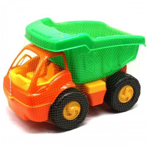 Машинка "Самоскид" помаранч+зелений