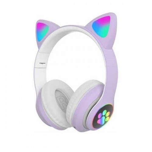 Бездротові навушники "Cat", рожеві (MiC)