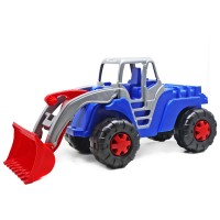 Машинка Трактор (синій)
