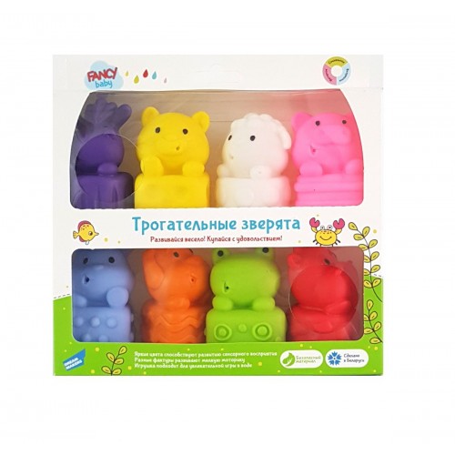 Іграшки для ванною "Зворушливі звірята" (Fancy Baby)