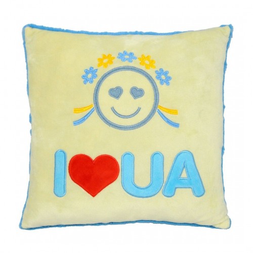 Декоративная подушка "I love UA"