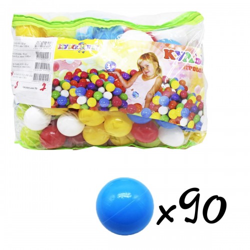 Кульки для басейну: 60шт (60мм) + 30шт (80мм) (MiC)