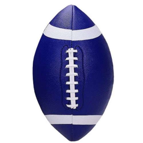 Мяч для игры в регби №9, PU, (синий) (MiC)