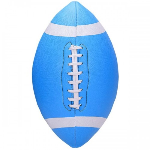 Мяч для игры в регби №9, PU, (голубой) (MiC)