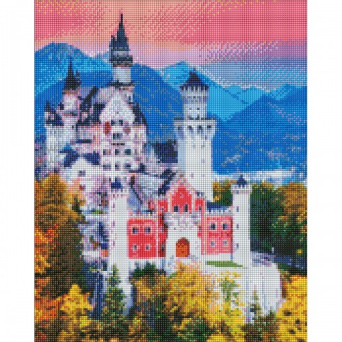 Алмазная мозаика "Сказочная Германия" 40х50см (Ідейка)