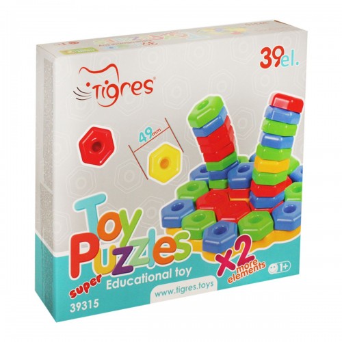 Розвиваючі іграшки "Ігро пазли SUPER" (39 ел.)