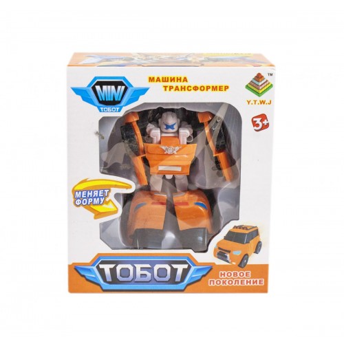 Трансформер "Tobot X", мини (оранжевый) (Y.T.W.J)