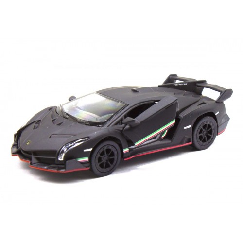 Машинка KINSMART "Lamborghini Veneno" (черная) (Kinsmart)