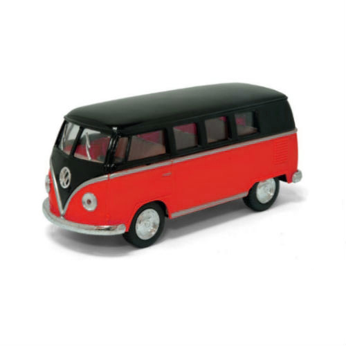 Игрушка KINSMART "Volkswagen T2 BUS" - красная.
