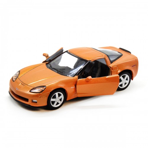 Машинка Chevrolet Corvette Z06 2007 (оранжевая)