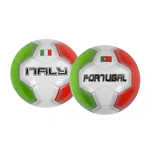 Мяч футбольный (красно-зелёный) (MiC)