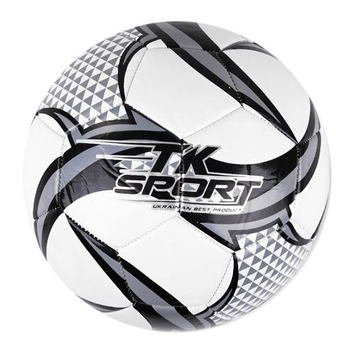 Мяч футбольный "TK Sport", белый (MiC)