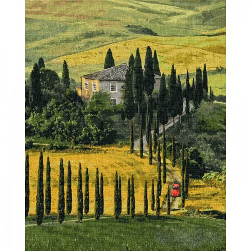 Картина за номерами "Подорож до Тоскани" ★★★★★ (Идейка)