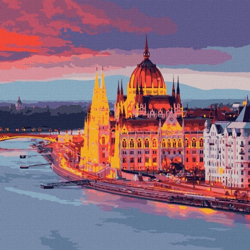 Картина за номерами "Будапешт" ★★★★★ (Ідейка)