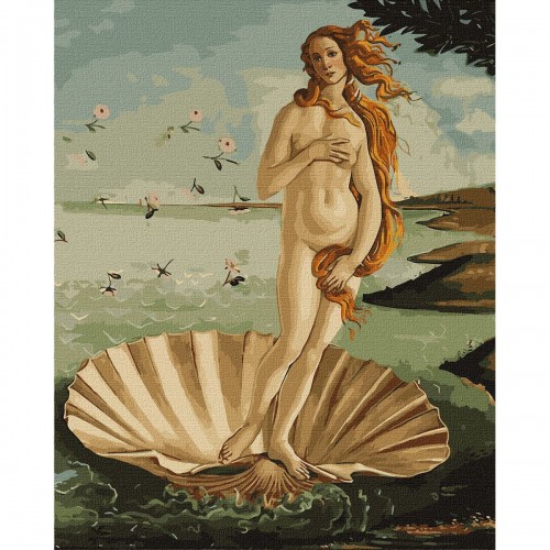 Картина по номерам "Рождение Венеры" (Ідейка)