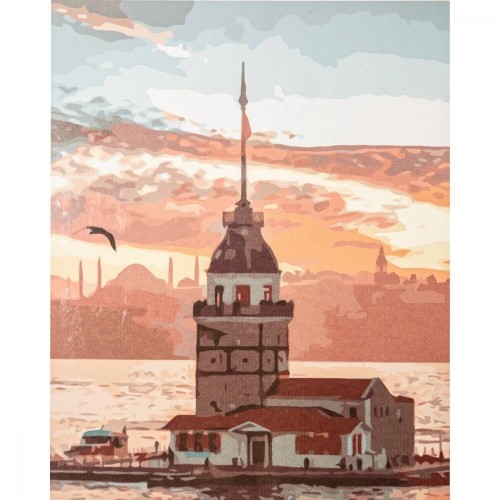Картина по номерам "Пейзажи Стамбула" (Strateg)