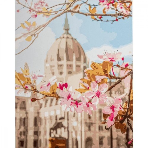 Картина по номерам "Будапешт весной" (Strateg)