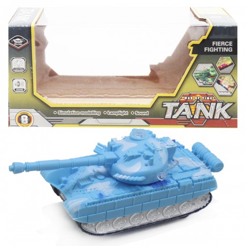 Пластиковий танк, блакитний