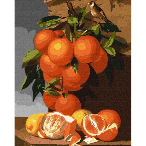 Картина по номерам "Апельсины и лимоны" ★★★ (Ідейка)