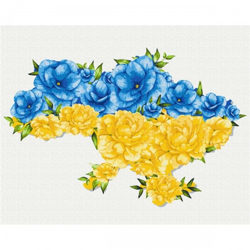 Картина по номерам "Цветущая Украина ©Svetlana Drab" ★★★★ (Brushme)