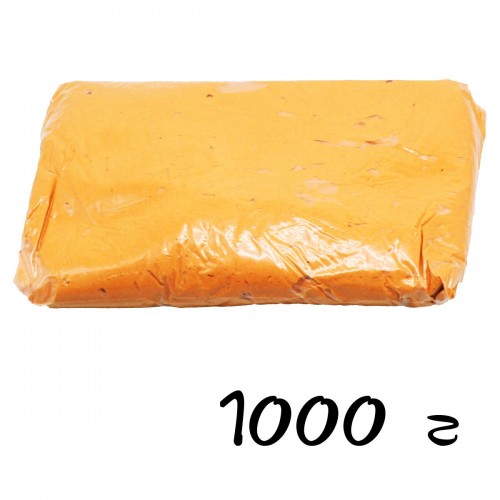 Тесто для лепки оранжевое, 1000 г (MiC)
