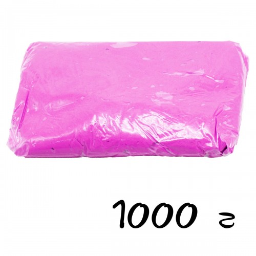 Тісто для ліплення рожеве, 1000 г (MiC)
