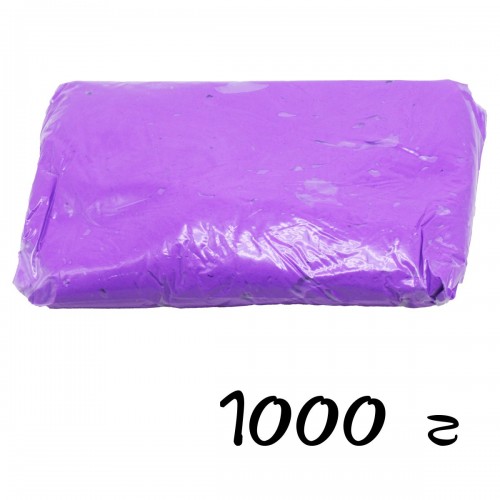 Тісто для ліплення фіолетове, 1000 г (MiC)