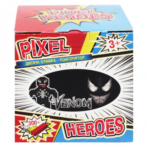 Конструктор "Pixel Heroes: Веном" 394 дет.