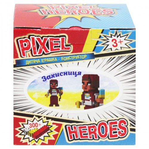 Конструктор "Pixel Heroes: Защитница" - 410 дет.