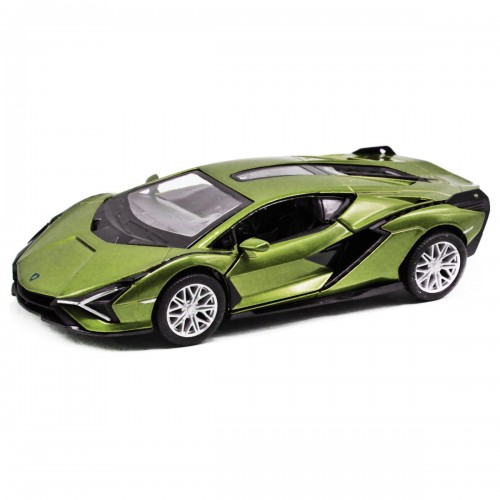 Машинка Kinsmart "Lamborghini Sian 5", зеленый (Kinsmart)