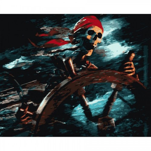Картина по номерам "Пираты Карибского моря" ★★★★ (Artissimo)