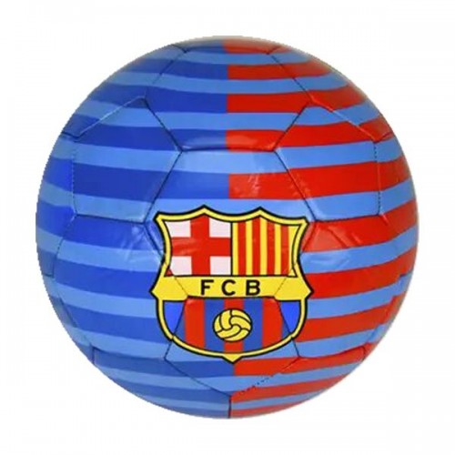 Мяч футбольный детский №5 "Барселона", голубой с красным (MiC)