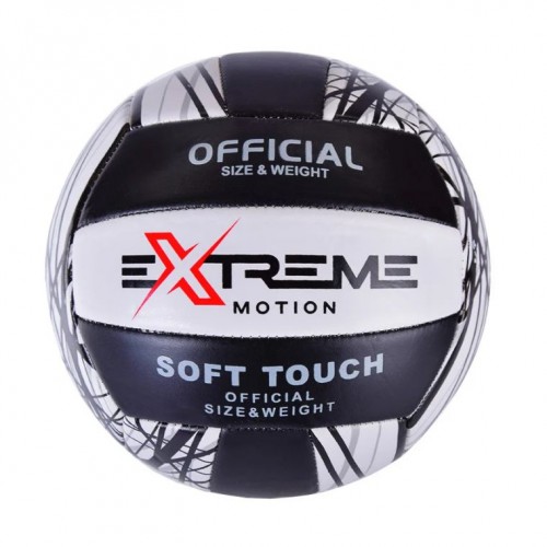 Мяч волейбольный №5 "Extreme Motion", черный (MiC)