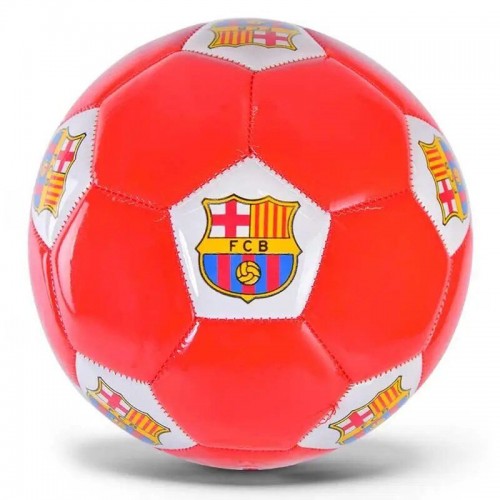 Мяч футбольный №3 "Барселона", красный (MiC)