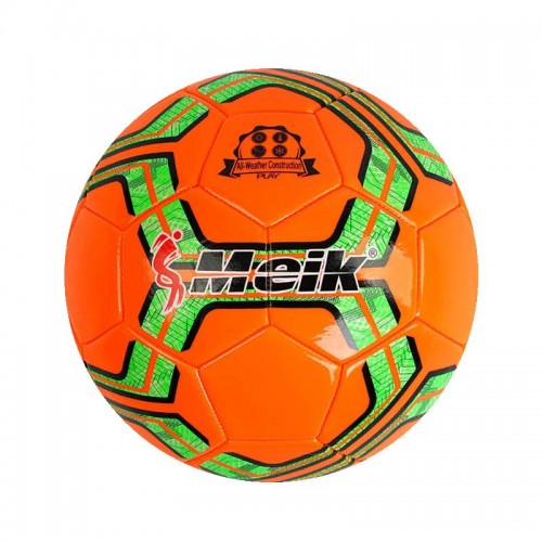 Мяч футбольный "Meik" №5, оранжевый (PVC) (MiC)