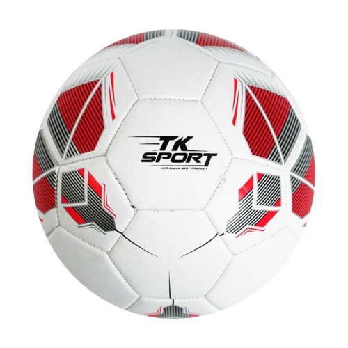 Мяч футбольный детский №5, красный (PU) (MiC)