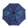 Зонт-трость "Горошек", меняет цвет (d=107), синий (MiC)