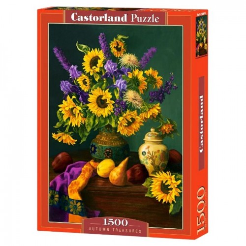 Пазлы "Осенние сокровища", 1500 элементов (Castorland)