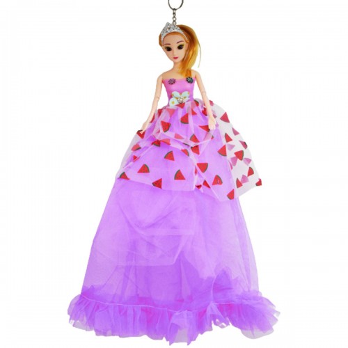Кукла в бальном платье "Арбузы", сиреневая (MiC)