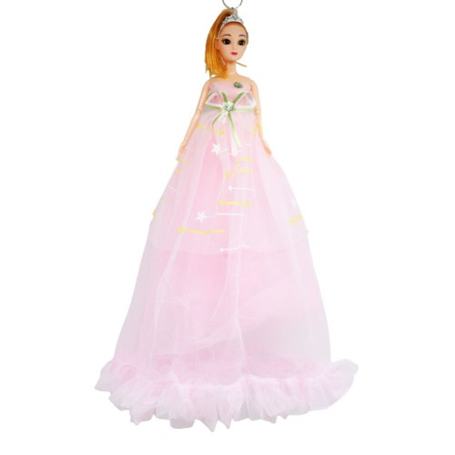 Кукла Звездопад, розовое платье