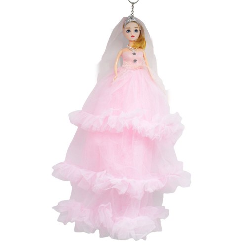 Лялька "Наречена" в рожевому сукні