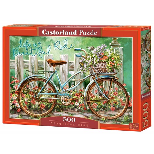 Пазлы "Велосипед", 500 элементов (Castorland)