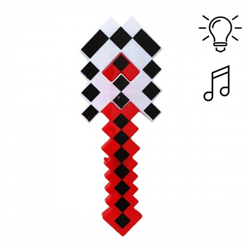 Алмазна лопата "Minecraft" (червона) (MiC)