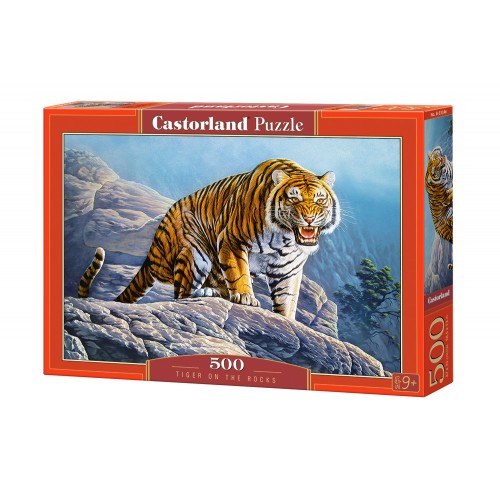 Пазлы "Тигр", 500 элементов (Castorland)