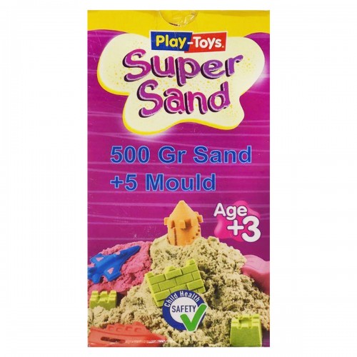 Кінетичний пісок "Super Sand", 500 г. (Play Toys)