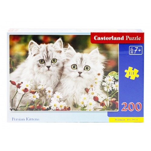 Пазлы Персидские котята, 200 элементов (Castorland)