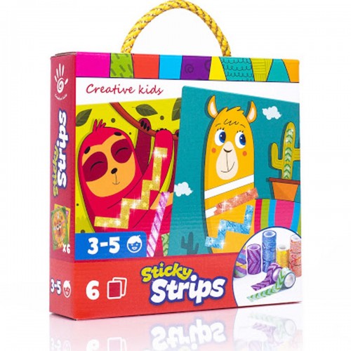 Набор для творчества "Sticky strips" (Vladi Toys)