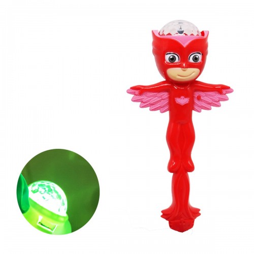 Іграшка "Герої в масках" червоний (на палиці) (MiC)