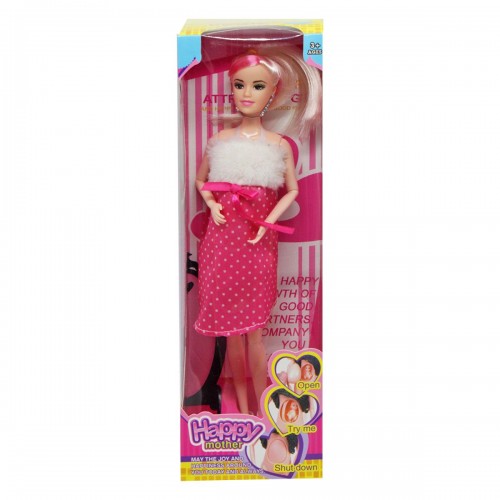 Кукла "Happy Mother", розовая