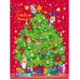 Адвент-календарь "Праздничная елка" - укр